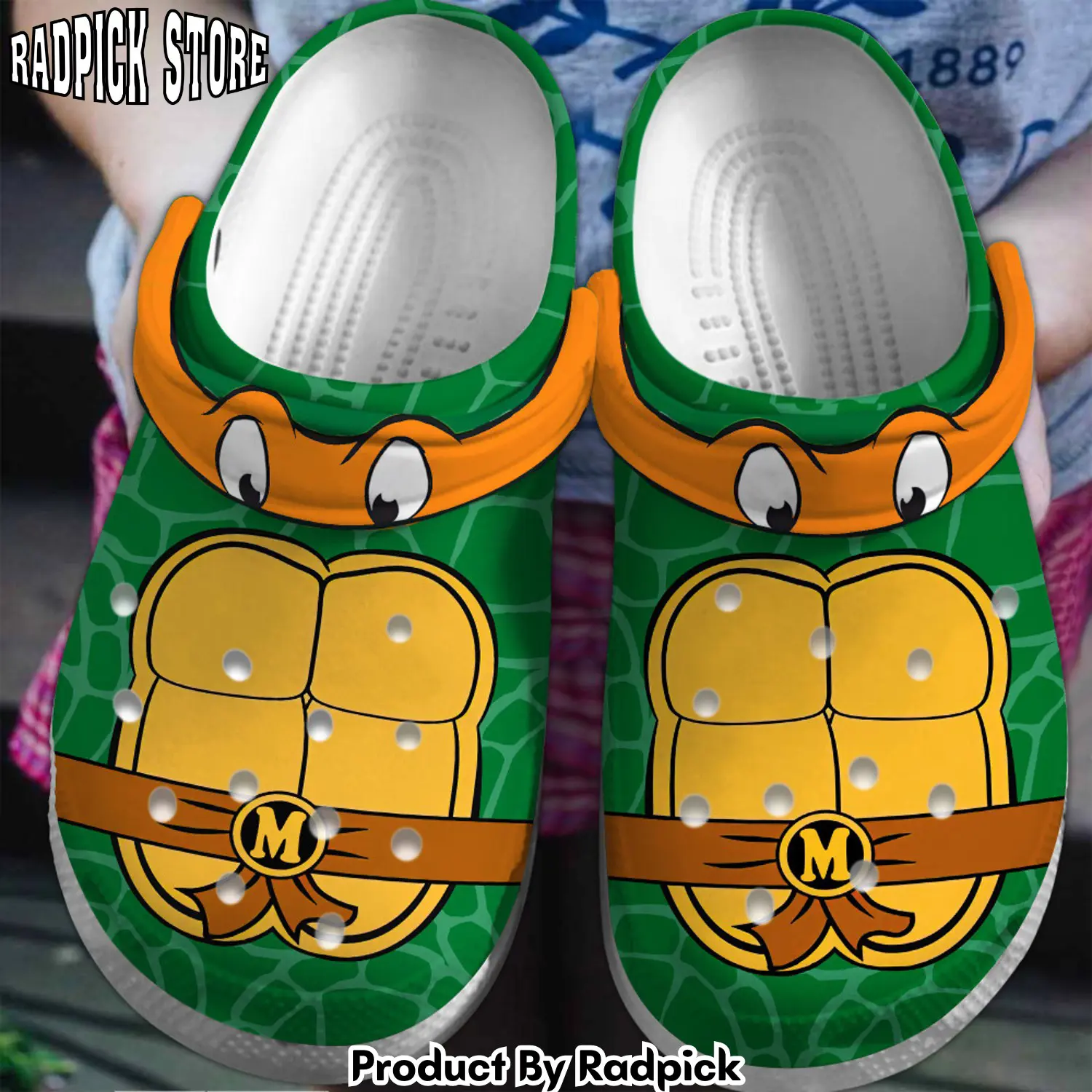 Radpick teenage mutant ninja turtles movie clogs shoes comfortable for men women owe rp652823